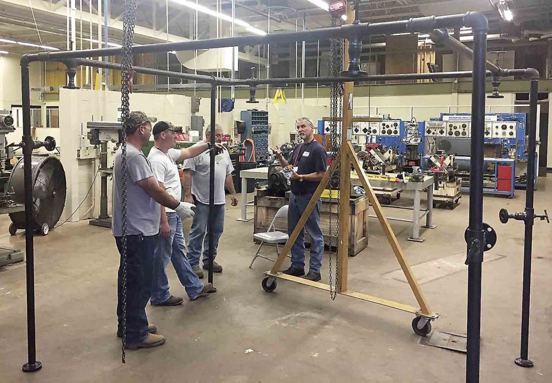 Washington County Career Center facility to simulate real